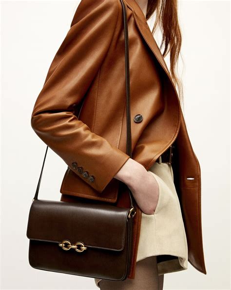 ysl le maillon satchel|LE MAILLON satchel in smooth leather .